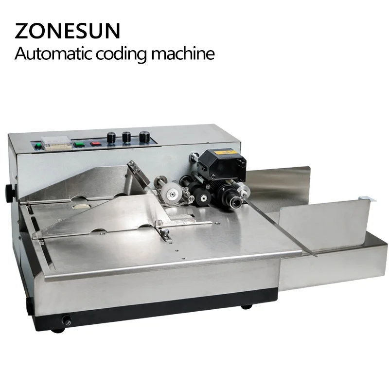 ZONESUN печатная машина 3 30 см My 380F производства сплошной рулон чернил кодирования