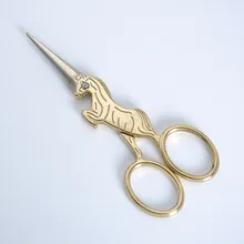 馬はさみチタンメッキレトロはさみ刺繍ハンドカットミニはさみ床屋ヘアはさみ鋏 Aliexpress 美容 健康