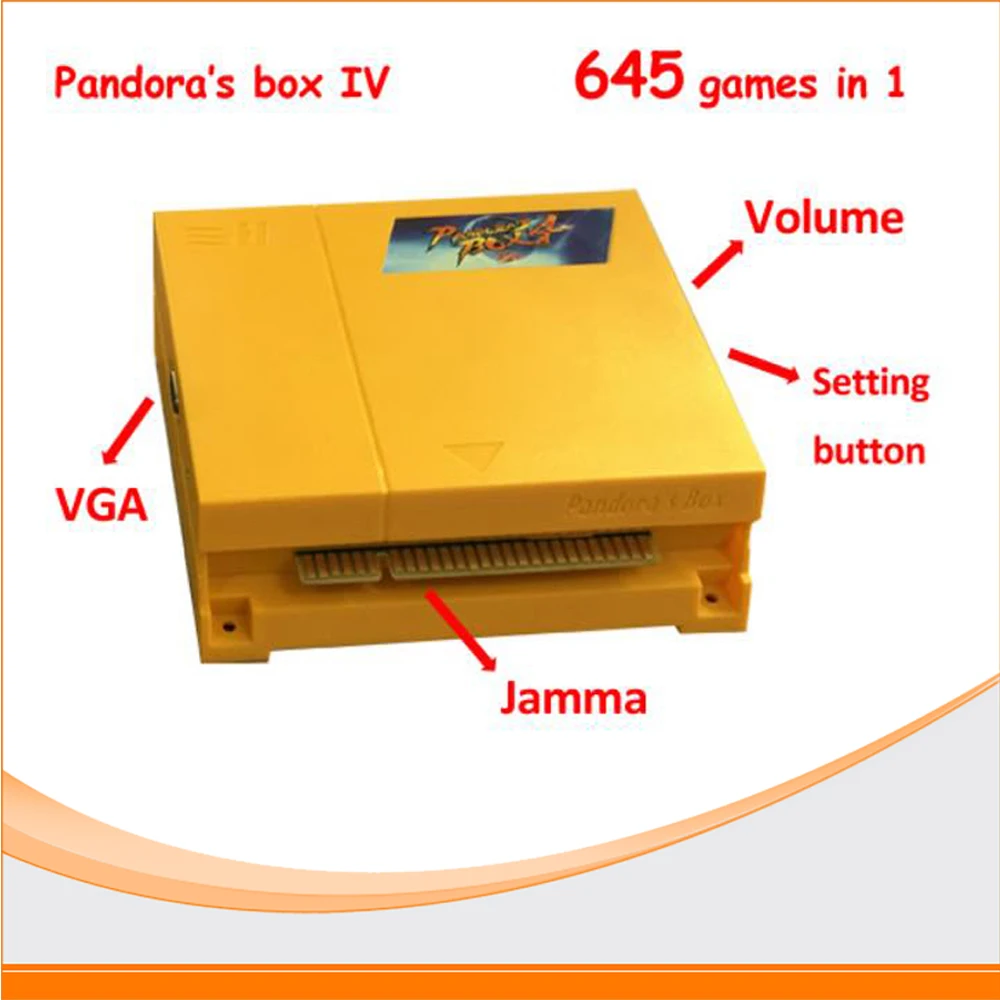 645 in 1 Jamma Multi Arcade Game Board for cocktail game Mini Multi