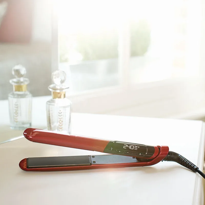

Professional Tourmaline Ceramic Heating Plate Hair Straightener Styling Tools With Warm-up Thermal Performance