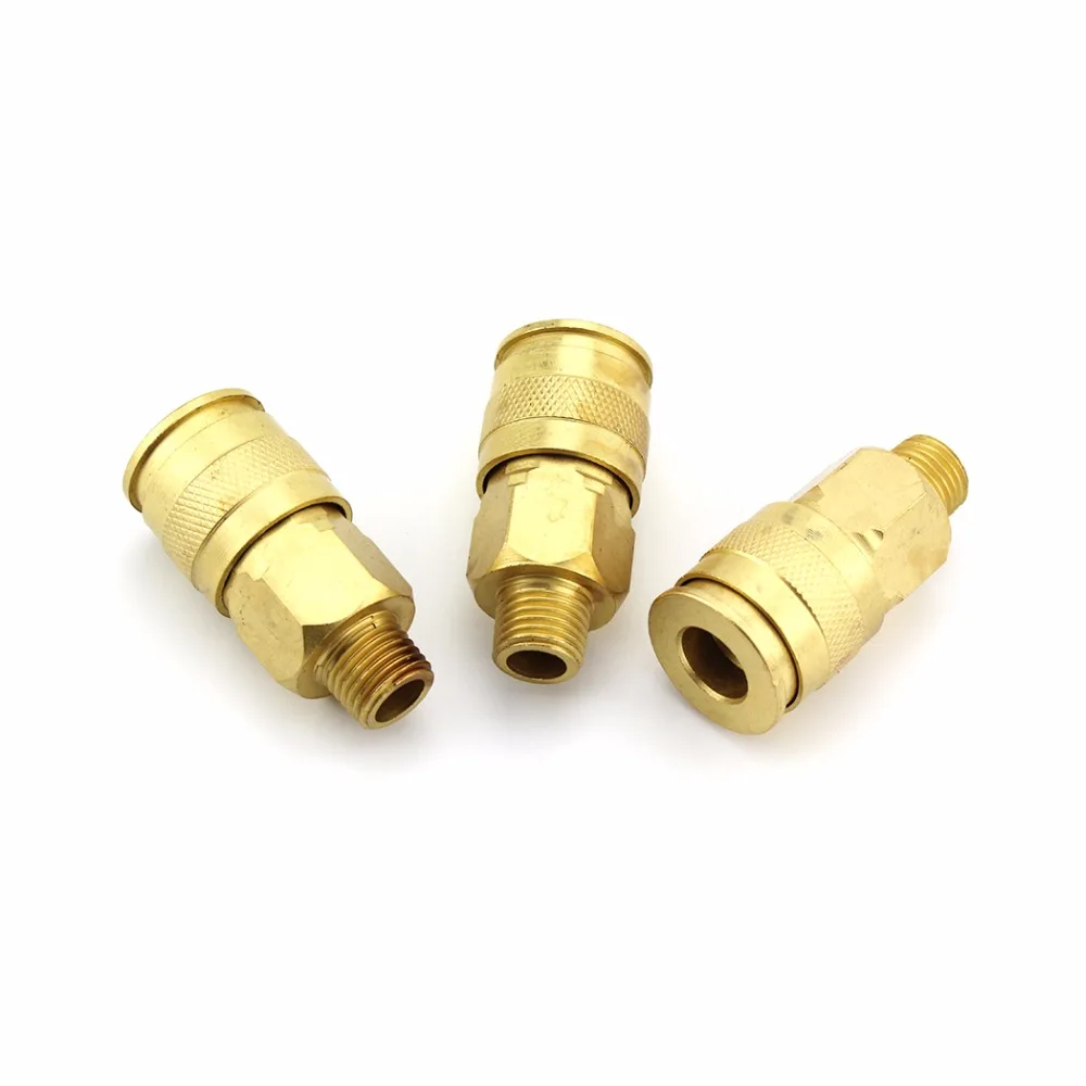 2PC/1Lot Airforce Pneumatic 1/4NPT Male Quick Disconnect Coupler Air