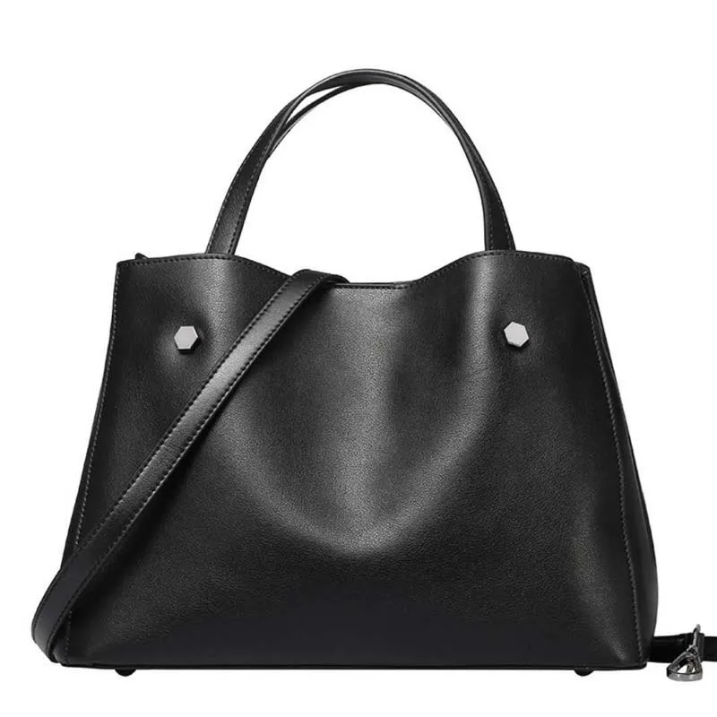 

New Fashion Woman Handbags Real Leather Shoulder bags For office work Lady Casual Totes 2018 Genuine leather Messages Bags