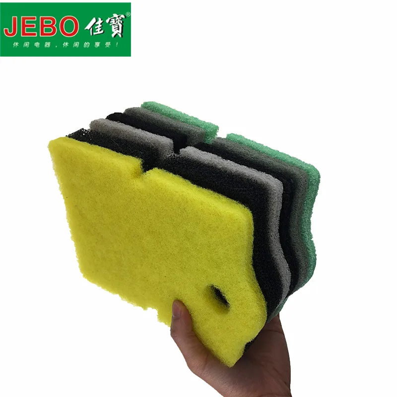 JEBO 6 в 1 эффективный фильтр Губка хлопок для внешнего фильтра бак шт различные