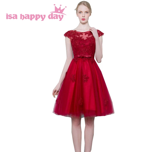 Pageant Cocktail Red Dress