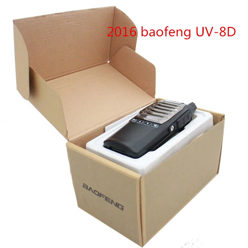 bilder für 2016 Baofeng UV-8D UV8D Walkie Talkie UHF 400-480 MHz 5 Watt 99CH Handliche Jagd Radio Receiver Mit Headfone bilder für 2016 Baofeng UV-8D UV8D Walkie Talkie UHF 400-480 MHz 5 Watt 99CH Handliche Jagd Radio Receiver Mit Headfone