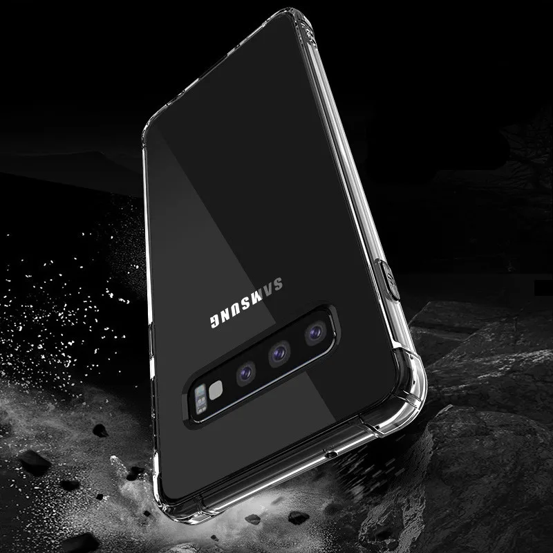 Чехол для samsung Galaxy S10 Plus, Мягкий ТПУ силиконовый чехол на заднюю панель для samsung S10 Lite S3 A8 S8 S9 Plus S7 Edge A7, чехлы