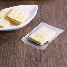 

Thickened frosted cookie ziplock bag Self-adhesive bag 100 packs translucent without pattern Multi-size optional