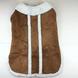 Transer большие Собака Щенок теплая одежда Одежда для собак куртка смешанный хлопок модные 18 Dec11