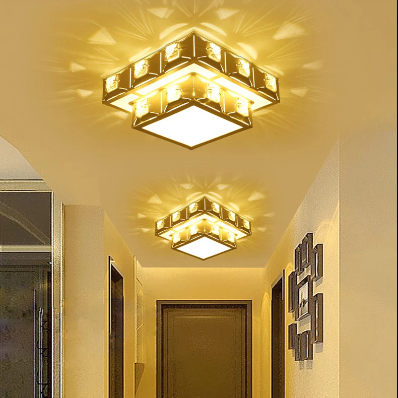 L-mpada-do-teto-LEVOU-Moderno-Dupla-luz-de-cristal-para-casa-Entrada-corredor-corredor-varanda