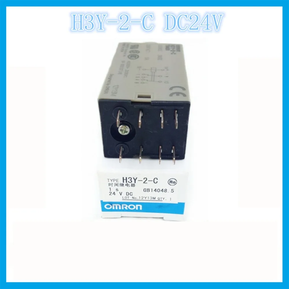 H3Y 2 C DC24V 1S5S 10S 30S 60S 5A OMRON relay electronic component Time