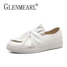 Брендовые женские лоферы на плоской подошве; женская обувь на толстой платформе; цвет черный, белый; Повседневная Удобная женская обувь без застежки; большой размер 40