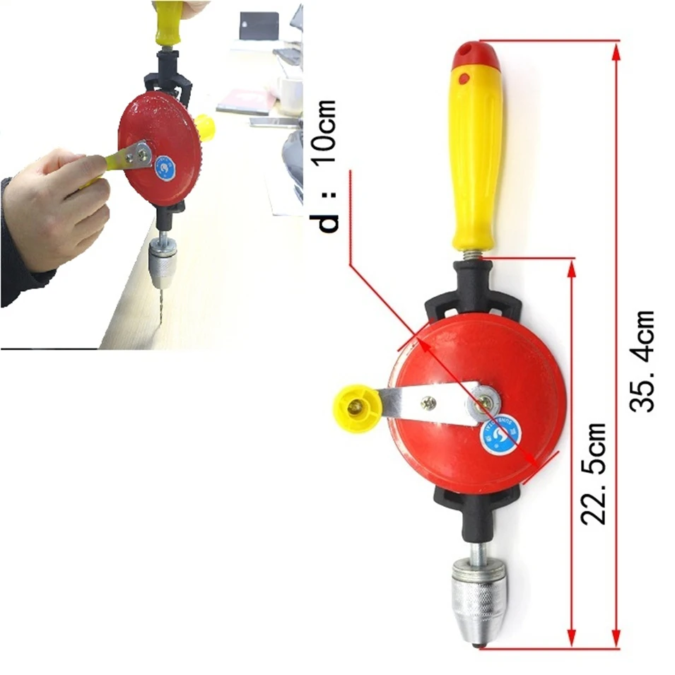 DIY деревообрабатывающее ручное сверло инструменты для роторного отверстия