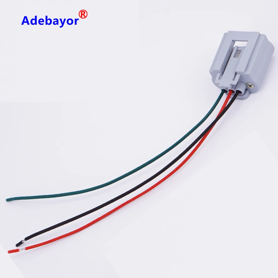 

2pcs/lot New 9008 H13 Headlight Extension Socket Connector Plug CERAMIC HITEMP car light source car styling