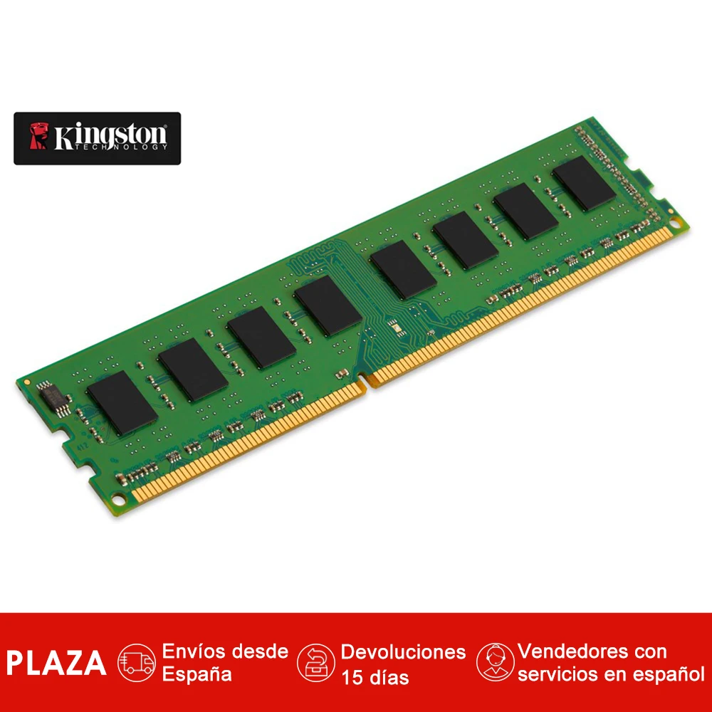 

Kingston Technology System Specific Memory 4GB DDR3 1333MHz, 1 x 4 GB, 240-pin DIMM, Verde
