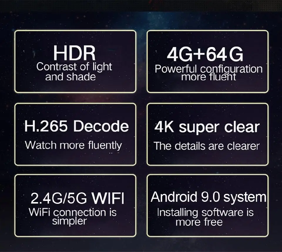 Новейший H96 Max+ Android tv Box Android 9,0 2,4G 5G WiFi Ip tv 4K box 4G 64G или 4G 32G или 2G 16G Голосовое управление GROS RK3328