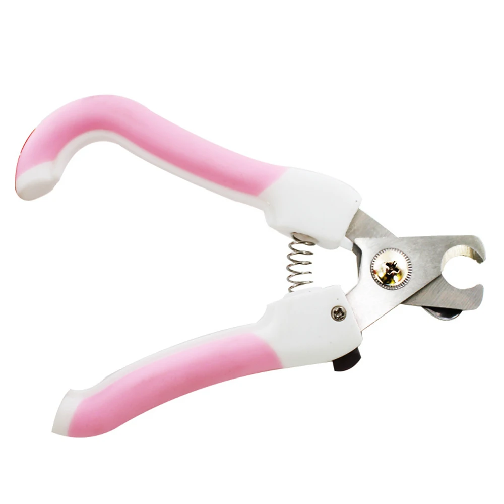 1Pc Safety Stainless Steel Dogs Cats Claw Nail Clippers Cutter with