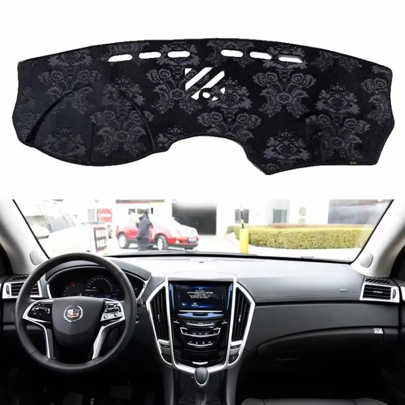 For Cadillac SRX 2010 2016 Flannel Dashmats Dashboard Covers Dash Pads