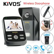 El envío gratuito! Kivos 3.5 “Cámara de La Puerta Espectador Del Ojo de Campana Visual Impermeable Monitor de Seguridad Para el Hogar
