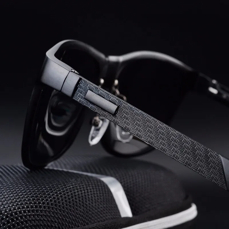 BARCUR Aluminum Metal Frame Sunglasses Polarized Male BARCUR Aluminum Metal Frame Sunglasses Polarized Male