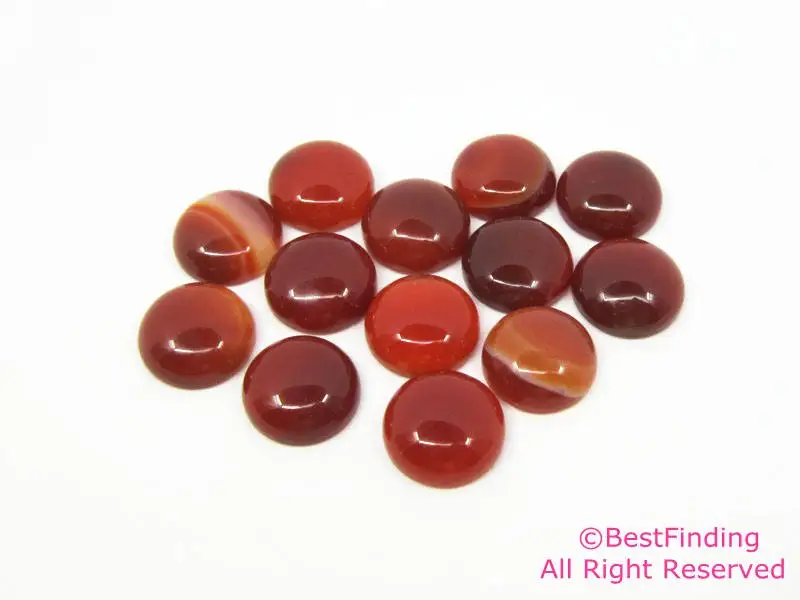 Круглые бусины из натурального камня 6 мм 8 10 12 мм|flat back|agate cabochonstone flat |