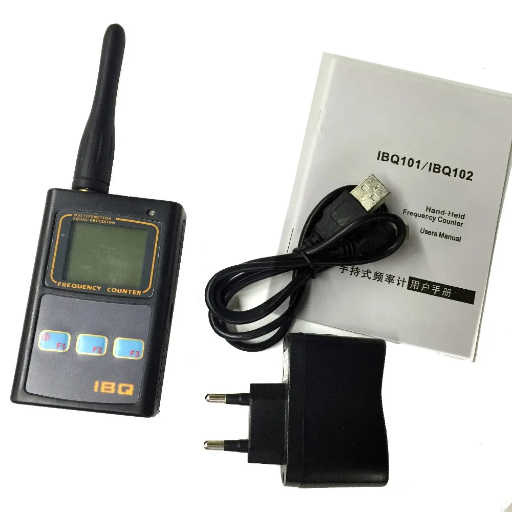 100 New Portable Handheld Frequency Counter IBQ102 Wide Range (10Hz 2