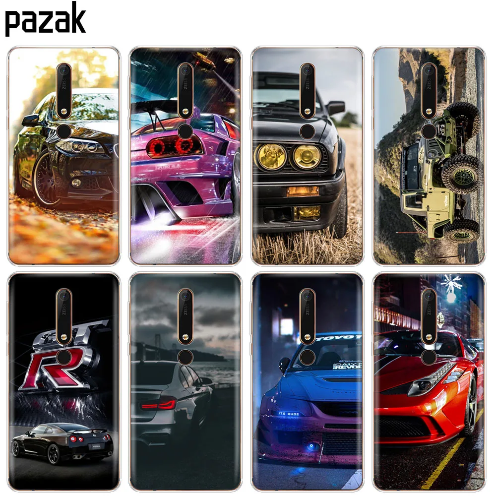 Силиконовый чехол для Nokia 1 2 5 3 6 7 8 9 2017 nokia 2018 PLUS x5 x6 мягкий бампер из ТПУ