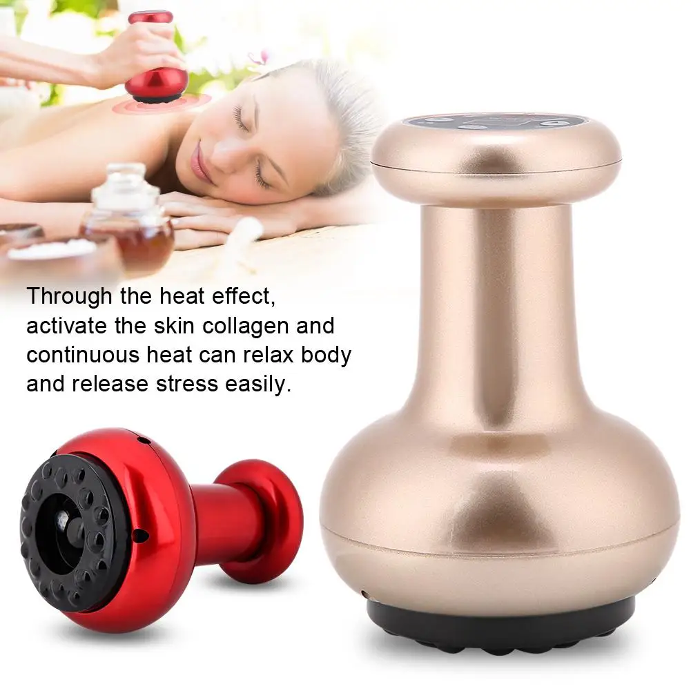 Electric Scraping Massager Body Slimming Meridian Dredging GUASHA Body Slimming Massage Relaxation Device (Recharger Type)