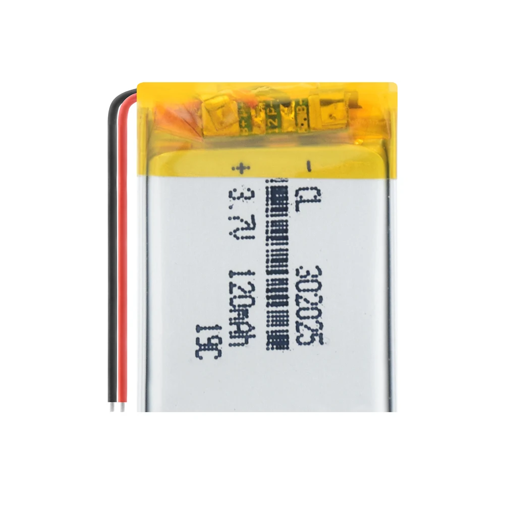 1/2/4x3,7 в 120 мАч 302025 литий-полимерный литий-полимерные батареи с PCM для MP3 MP4 MP5 гарнитура Bluetooth Смарт-часы