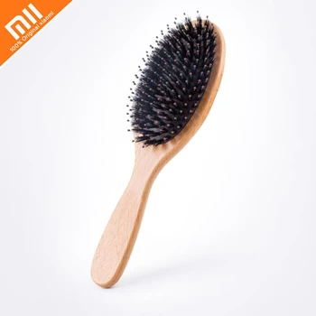 

Original xiaomi mijia air cushion Shun hair comb mangosteen handle ladies hair comb smart home