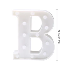 22cm wedding birthday party Christmas decor 3D 26 white letters LED subtitles logo letter light indoor wall hanging night light цена 22cm wedding birthday party Christmas decor 3D 26 white letters LED subtitles logo letter light indoor wall hanging night light цены онлайн