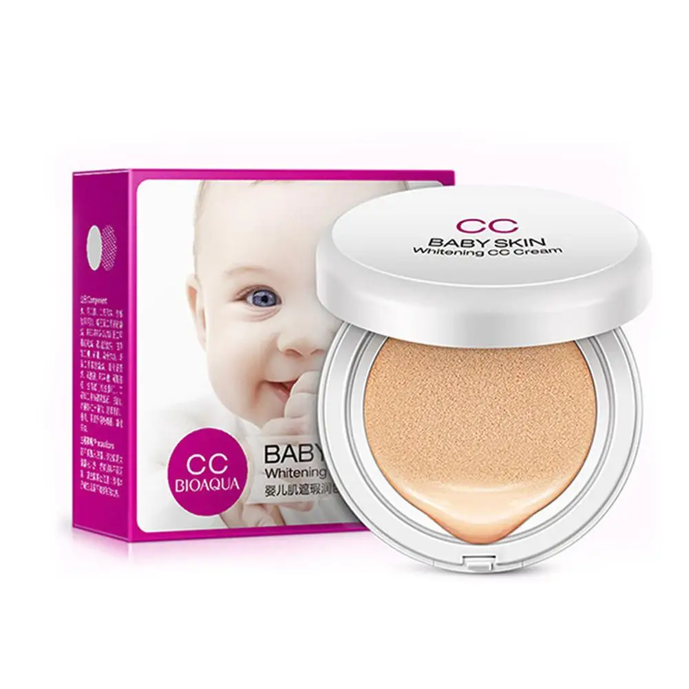 

DSstyles Face Makeup Air Cushion BB CC Cream Make Up Base Cover Up Face Beauty Liquid Foundation Whitening Concealer Cosmetics