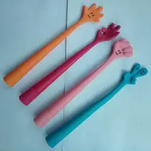 300 шт. новая стильная футболка с изображением персонажей видеоигр палец шариковые ручки Пластик Kawaii Шариковая ручка, канцелярские принадлежности для офиса и школьные принадлежности