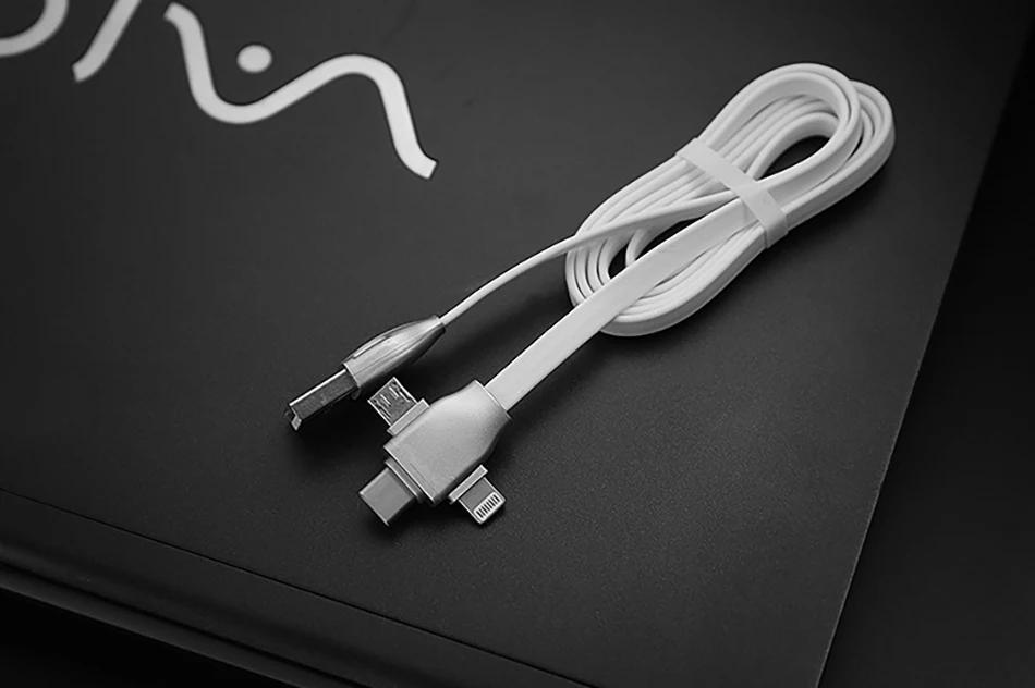 NOHON Zinc Alloy TPE 3 in 1 Charging Date Cable Lighting For iPhone X 7 8 Plus IOS For Xiaomi Huawei Samsung Fast Charge Line 1M (17)