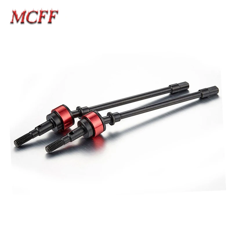 

2 Pieces Hard Steel Front Axle CVD Drive Shaft for 1/10 Axial SCX10 Upgrade Parts