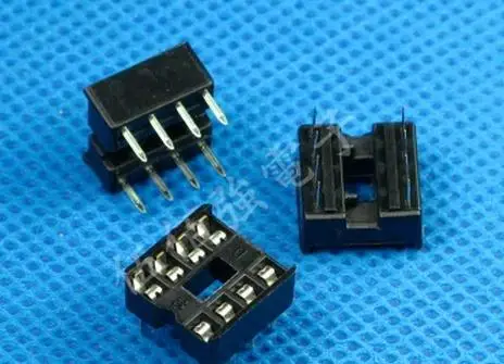 Free shiping 120PCS 8pin DIP IC sockets Adaptor Solder Type 8 pin | Обустройство дома