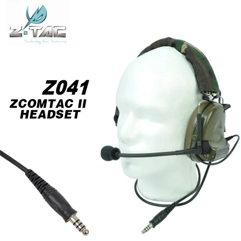 Z Tactical Hunting Headset Earmuff headphone Aviation Military Earphone Airsoft Shooting Reduction Noise Canceling Leather Z Tactical Hunting Headset Earmuff headphone Aviation Military Earphone Airsoft Shooting Reduction Noise Canceling Leather