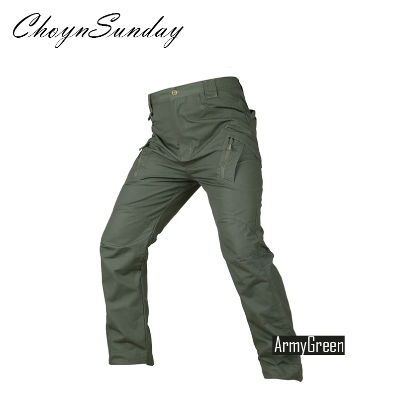ChoynSunday новые тактические Спортивные мужские армейские брюки с несколькими карманами мужские повседневные брюки тонкие быстросохнущие брюки