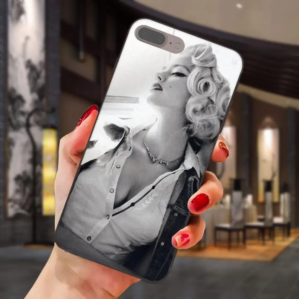 Мэрилин Монро Pin Up Pinup девушка для Galaxy C5 C7 J1 J2 J3 J330 J5 J6 J7 J730 2017 Ace Core Duo Max Mini Plus Prime
