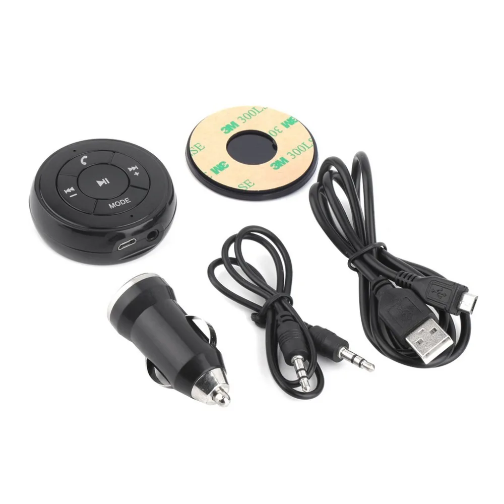 3.5mm Streaming Car A2DP Wireless Bluetooth AUX Audio Music Receiver Adapter Handsfree with Mic For Phone MP3 with car charger