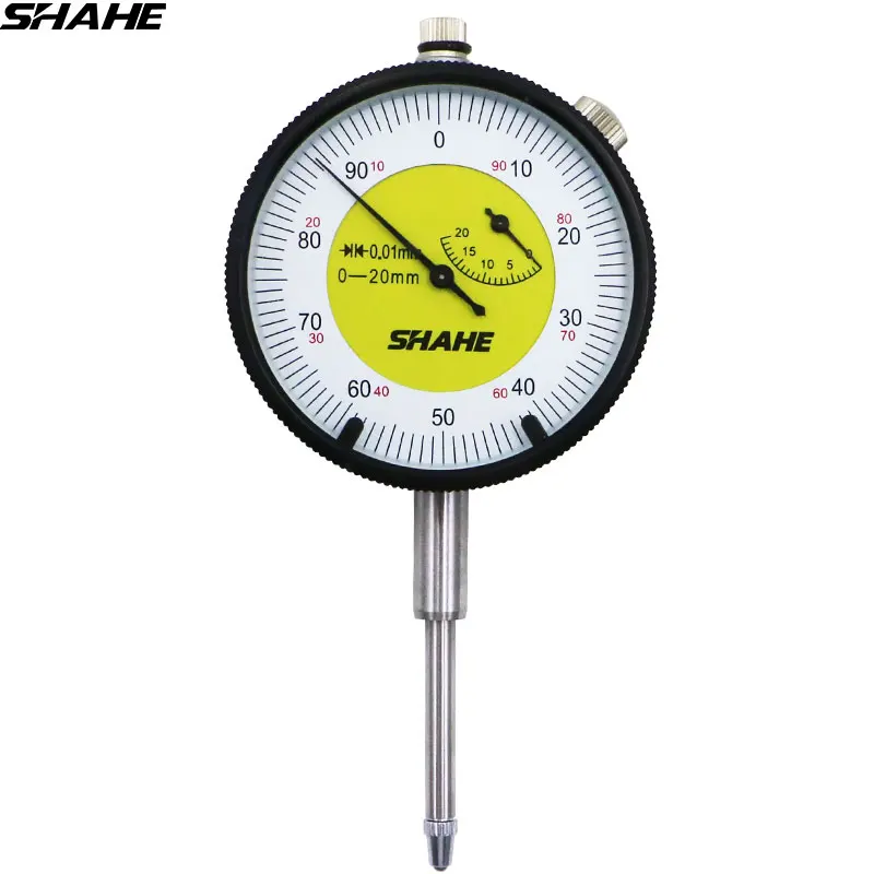 

0-20 mm dial indicator metric dial indicator gauge 0.01 mm measuring tools dial indicator