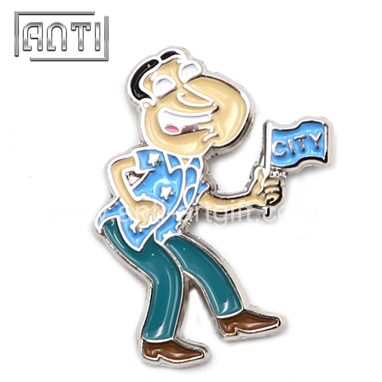 

Custom soft enamel lapel pins design your logo badges funny boy take flag high quality no MOQ