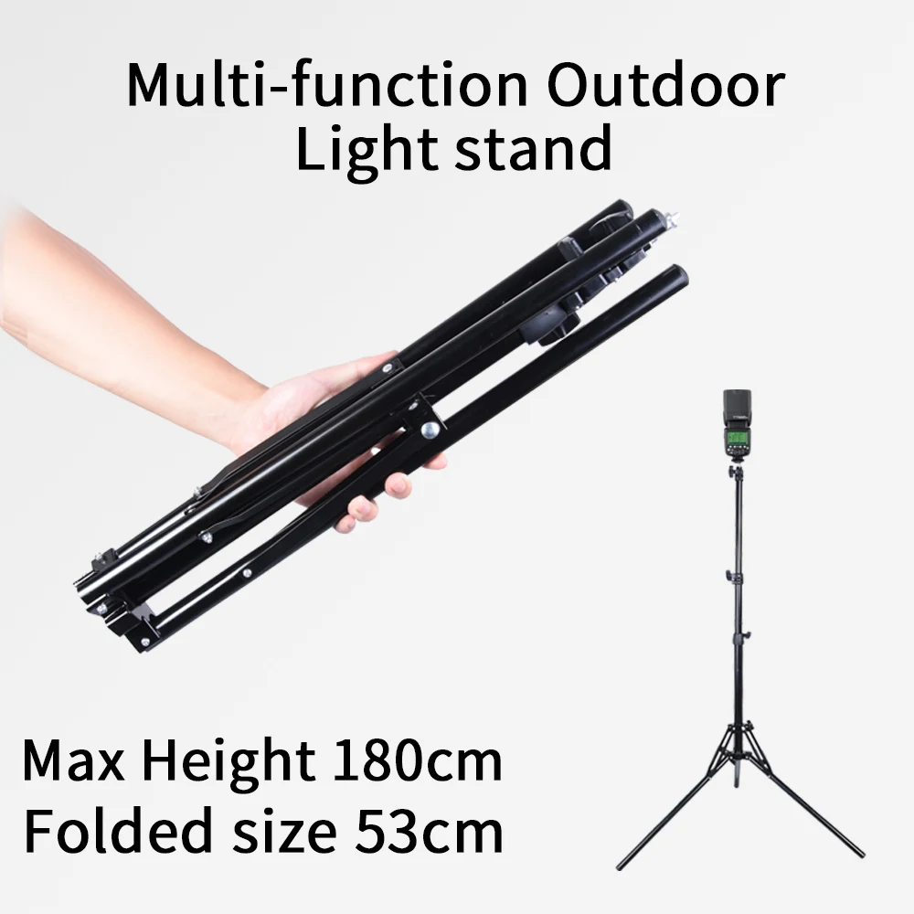 Goedkoop SUPON Statief Max Breiden Hoogte 180 cm Photo Studio Light Stand Voor Godox Softbox Camera Flash YN608 YN128 LED Video licht
