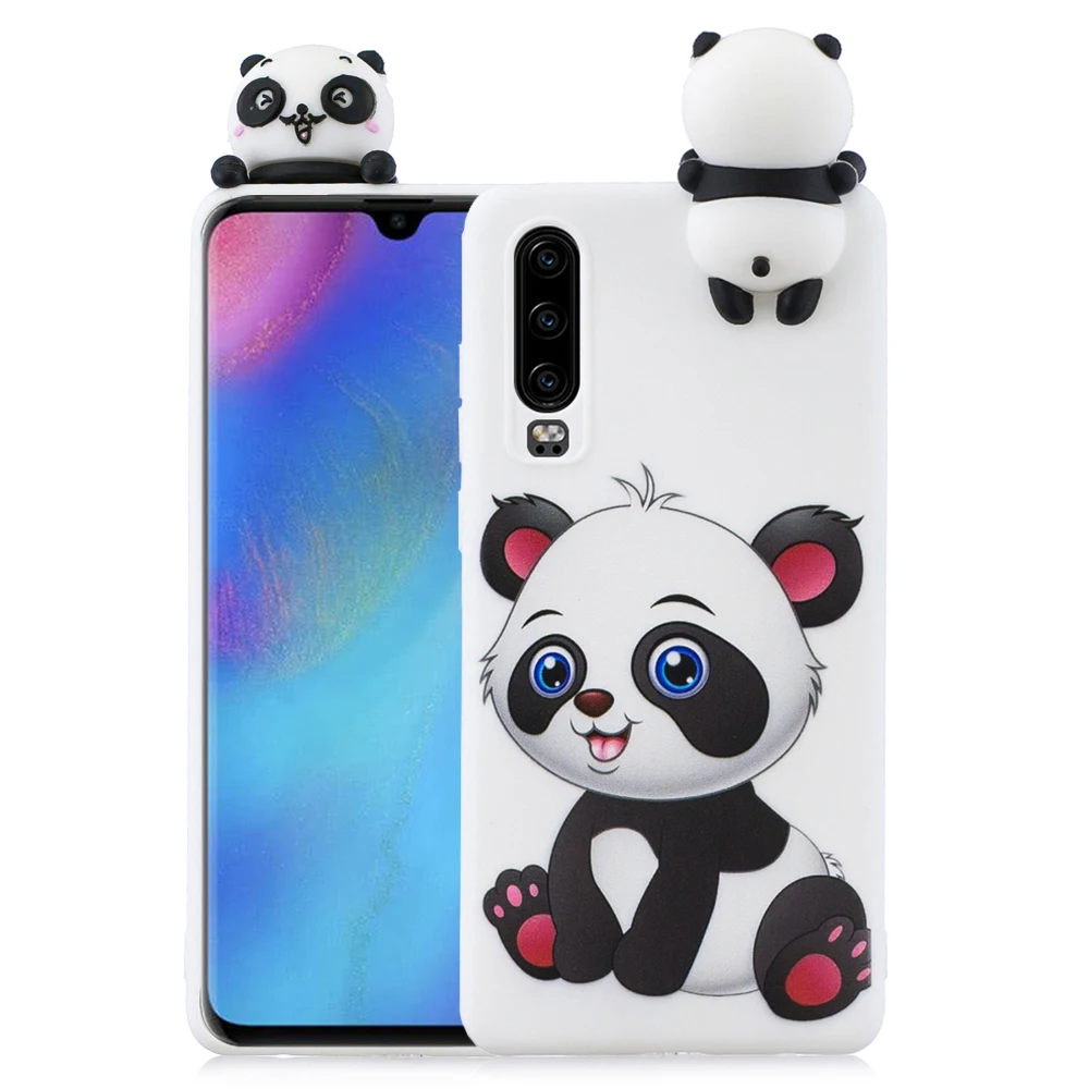 Чехол для HUAWEI Mate10 Pro 20 Lite милый мультяшный 3D чехол P Smart 2019 P10 P20 P30 Nova4e P8 P9 2017 Y5 Prime с