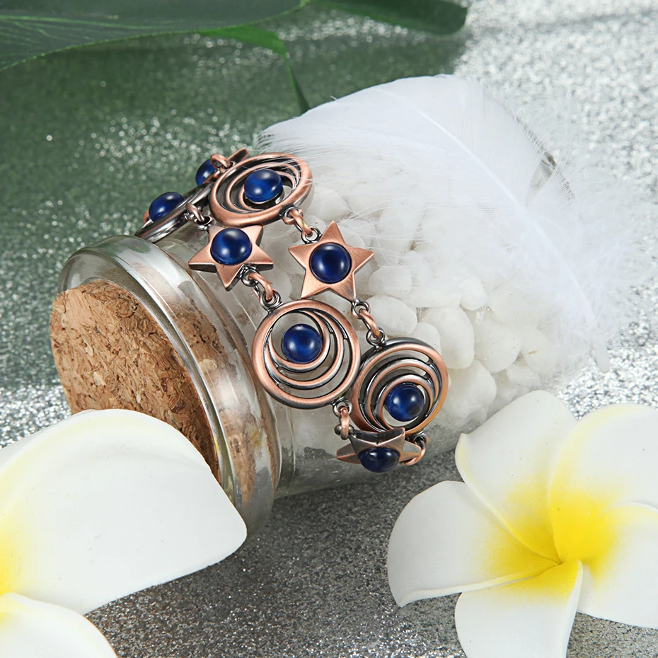 blue opal bracelet for women  (3)