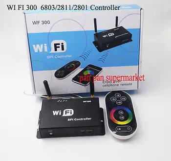 

WiFi 300 LPD6803 WS2811 WS2801 LED Strip Controller Touchable Screen Remote LED