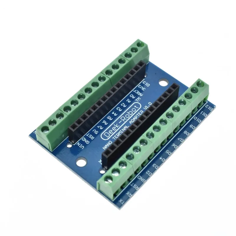 AEAK Стандартный терминал плата адаптера для Arduino Nano 3,0 V3.0 AVR ATMEGA328P ATMEGA328P-AU модуль расширения Shiled модуль