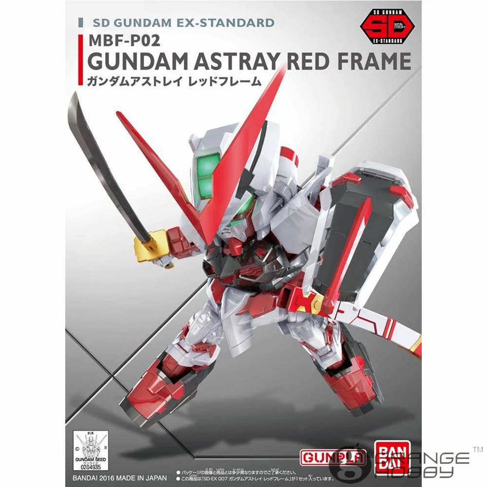 Ohs Bandai Sd Ex Standard 007 Q Ver Gundam Astray Red Frame Mobile Suit Assembly Model Kits Oh Aliexpress Toys Hobbies