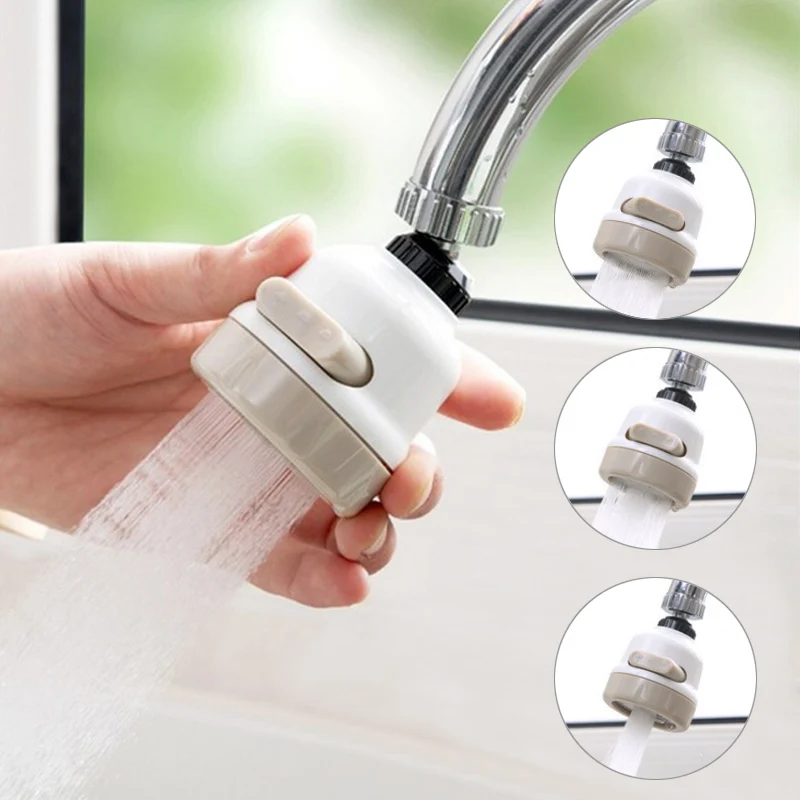 Moveable Tap Head 1PC 360 Degree Rotatable Universal Kitchen Sprayer Water Saving Filter Recommended Faucet Bathroom