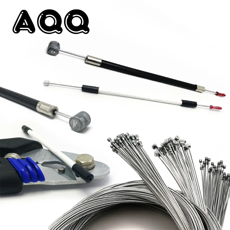 

MTB Bike Brake Line Tube Kits 5mm Mountain Road Bicycle Brake Cable 4mm Shift Gear Derailleur kits bike derailleur Brake Cable