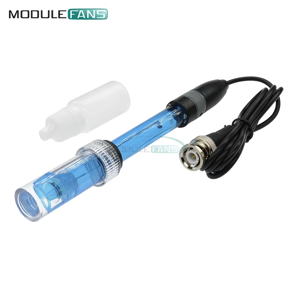 

High Quality PH Electrode Probe Sensor BNC Connector for Aquarium Hydroponic PH Controller Meter gib 0-14pH New Arrival